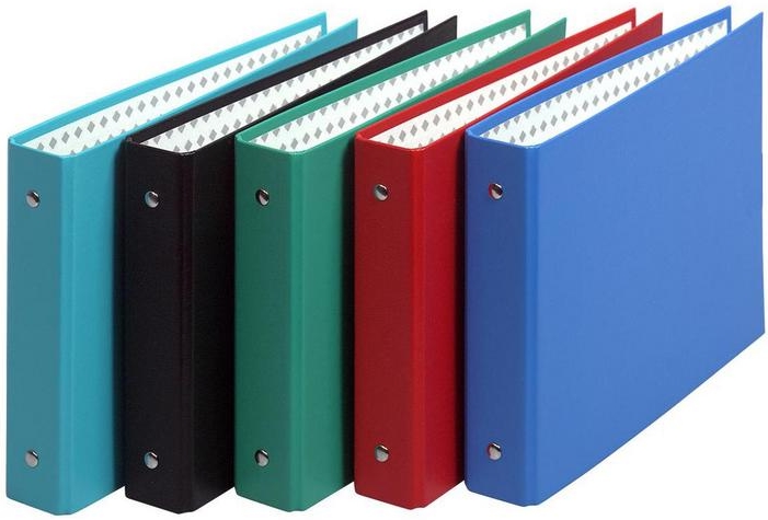 classeur à fiche bristol