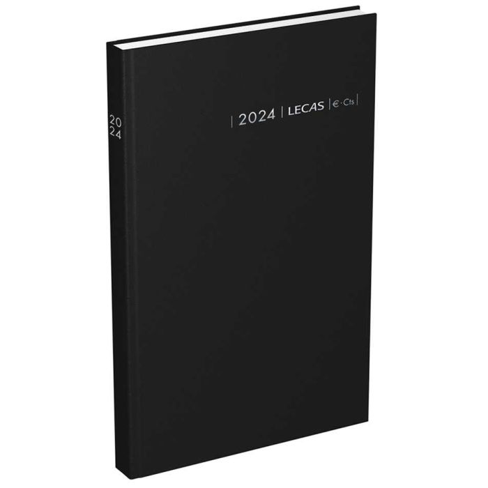 Agenda Journalier 2024 - Recettes et Dépenses 140 x 220 mm LECAS Carré
