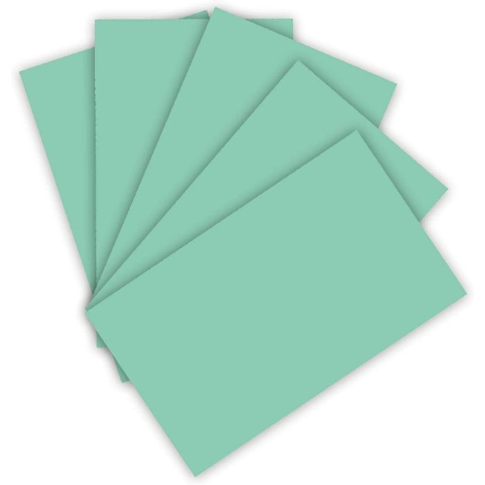 POLLEN Feuilles de couleur A4 - 210 x 297 mm - Bleu turquoise Lot