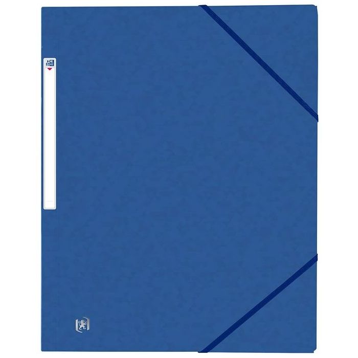 Chemise à élastiques A4 - Bleu OXFORD Top File+