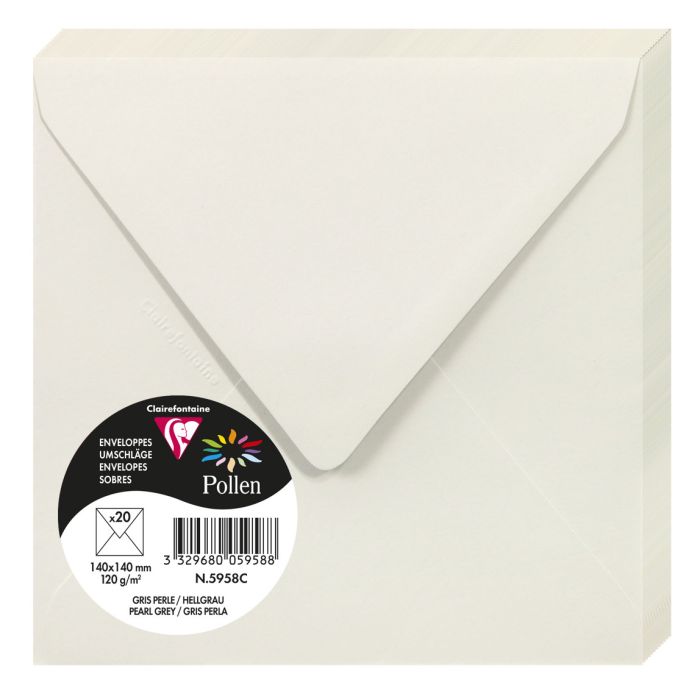 Enveloppe courrier C5 A5 blanche 162 x 229 mm bande adhésive