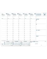 Recharge pour bloc éphéméride 2026 - BLOCKHEBDO Quo Vadis 057001Q intérieur