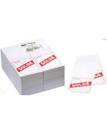 SOLDE : Étiquettes d'affichage 50 x 125 mm APLI 