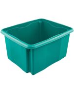 Bac de rangement Euro-Box M - 16 litres - Gris pierre : KEEEPER Bruno Eco