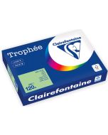 Ramette de papier de 250 feuilles A4 120g - Vert Golf : CLAIREFONTAINE Trophée Visuel