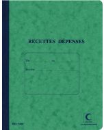 Exacompta Duplicate book - recettes dépenses - 21x29,7cm - 50
