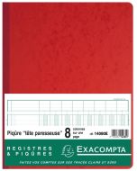 Photo EXACOMPTA 14080E Registre de 8 colonnes 320 x 250 mm