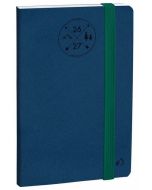 Agenda 2026 Semainier 16 mois - 210 x 270 mm - Bleu Denim QUO VADIS Président SD Modèle