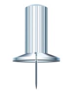 Boite de 25 punaises - Cristal translucide (Exacompta Papic 14912E : Fourniture de bureau) exemple