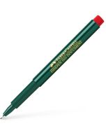 Stylo feutre Finepen 1511 - Rouge : FABER CASTELL Image