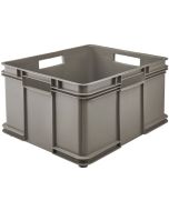 Bac de rangement Euro-Box XXL - 54 litres - Gris pierre : KEEEPER Bruno