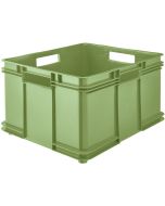 Bac de rangement Euro-Box XXL - 54 litres - Vert clair : KEEEPER Bruno