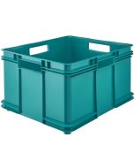 Bac de rangement Euro-Box XXL - 54 litres - Bleu ciel : KEEEPER Bruno