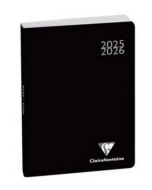 Agenda Scolaire 2025/2026 Work and After - Noir CLAIREFONTAINE