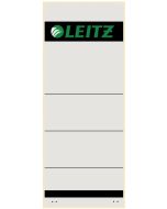 Photo Etiquettes Dos de classeur - 61 x 157 mm - Gris : LEITZ Lot de 10 - 1647-00-85