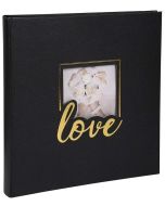 Photo Album photos livre - 290 x 320 mm - 300 photos - Noir EXACOMPTA Love Image