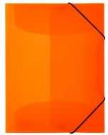 Chemise à élastiques A4 en PP translucide - Rose : HERMA Visuel