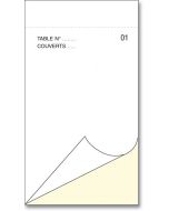 Blocs MAITRE D'HOTEL Autocopiants Dupli Blanc/Jaune - 170 x 95 mm PRONAPPE 1984