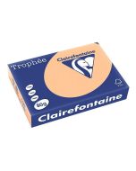 Ramette de papier Trophée de 500 feuilles A4 - Abricot CLAIREFONTAINE Ramette