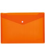 Pochette enveloppe DL à bouton-pression - Transparente HERMA