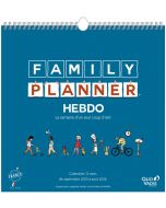 Planning familial - Calendrier 2025/2026 Hebdomadaire QUO VADIS