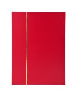 EXACOMPTA : Album de timbres 32 pages - Rouge - 26143E
