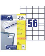 Photo Étiquettes adhésives ProNature 52,5 x 21,2 mm AVERY 3668 Lot de 5600