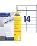 Étiquettes adhésives 97 x 37 mm AVERY Ecologique Lot de 1400