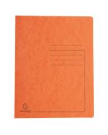 Chemise à lamelle imprimée A4 - Orange : EXACOMPTA image