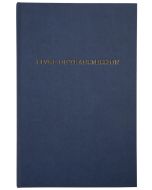 Livre de transmission Courrier et documents Le DAUPHIN Modèle couverture bleue