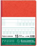EXACOMPTA  4150E Registre de 15 colonnes 320 x 250 mm (journal comptable)