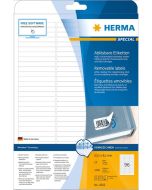 HERMA 4202 : Étiquettes adhésives blanches - Multi-usages - 63,5 x 8,5 mm