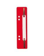 Lot de 250 fixations à lamelles pour dossier - Rouge 426003B Exacompta