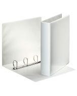 Classeur Personnalisable 2 Pochettes - Blanc - 4 anneaux de 40 mm ESSELTE