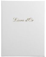 Livre d'or - 270 x 220 mm - Blanc : EXACOMPTA Balacron Photo