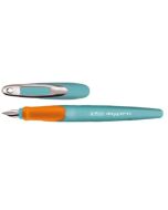 Stylo plume My Pen - Droitier - Turquoise/Orange HERLITZ  image