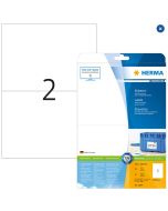 Étiquettes adhésives blanches Premium - 210 x 148 mm HERMA  5064