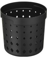 Bac de rangement - 133 x 133 x 126 mm - Noir NHG Seoul Round Organizer M