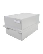 Boite pour 1200 fiches  - Format A4 - Gris lumière EXACOMPTA 51540D