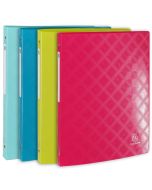 Classeur souple à 4 anneaux - Dos de 20 mm - Assortiment EXACOMPTA 1928