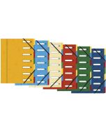 5307E EXACOMPTA  : Trieur avec élastiques  Assortiment