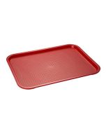Plateau self-service rectangulaire - 410 x 305 mm - Rouge APS