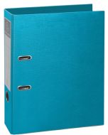 Classeur à levier - 2 anneaux de 80 mm - Turquoise : EXACOMPTA Teksto image