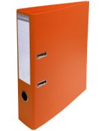 Classeur à levier en PVC - Dos de 70 mm - Orange : EXACOMPTA Visuel