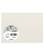 Carte en papier - C6 - Blanc naturel POLLEN Natura Lot de 25