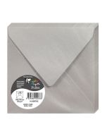 Enveloppes - 140 x 140 mm - Noir POLLEN Lot de 20 Exemple modèle