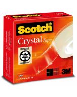 Ruban adhésif Crystal Clear 600 - 19 mm x 33 m : SCOTCH Ruban adhésif Crystal Clear 600 - 19 mm x 33 m : SCOTCH C6001933