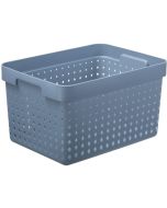 Bac de rangement pour Tiroir - 158 x 118 x 73 mm - Bleu NHG Seoul Organizer L