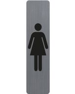 Plaque verticale adhésive de signalisation - Femme : EXACOMPTA image