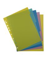 Jeu de 6 Intercalaires A4 perforés - Assortiment : EXACOMPTA Forever Young Image
